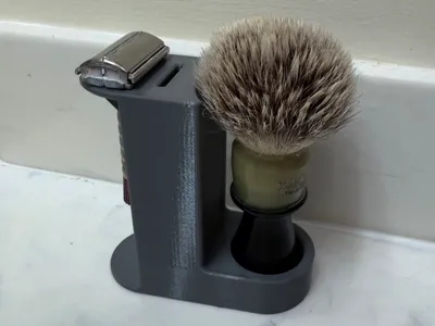 Razor and brush only