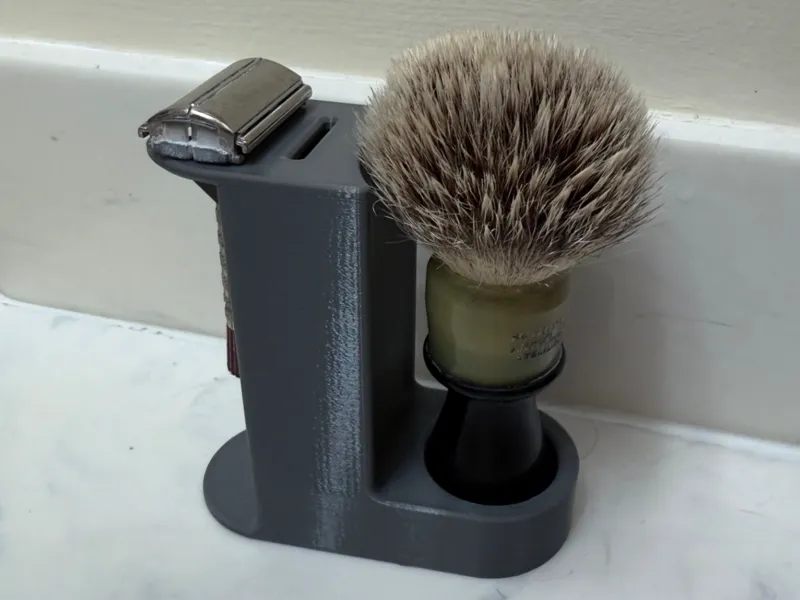 Razor and brush only