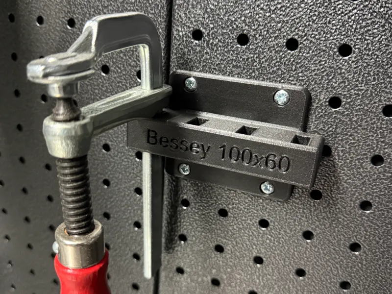 Bessey 100x60 clamp wall mount/holder