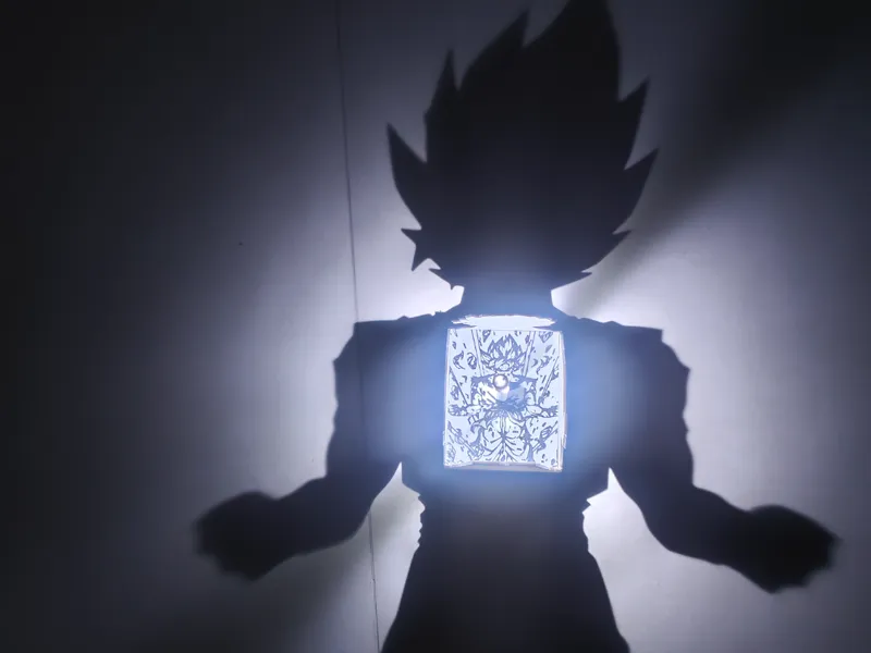 龙珠 悟空  Goku 超级赛亚人 卡卡罗特 投影灯 剪影灯  6h+ 200+g 组装简单