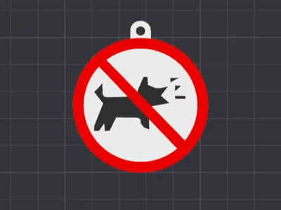 Prohibit barking!