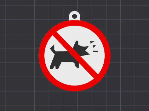 Prohibit barking!