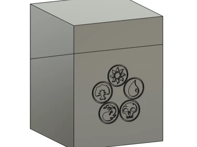 Deck Box commander 