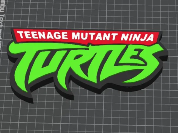 TMNT Teenage Mutant Ninja Turtles 2003 Shelf Sign