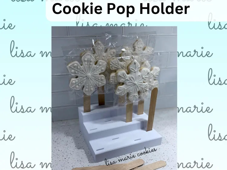 Cookie Pop Holder 4 tongue-depressor sized sticks