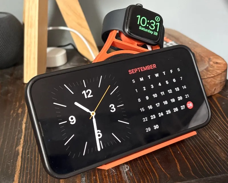 Apple Watch Charging Stand + Wireless Standby Dock