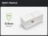 0.2mm layer, 2 walls, 15% infill