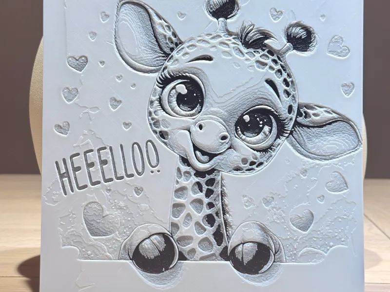 giraffe trop mignonne