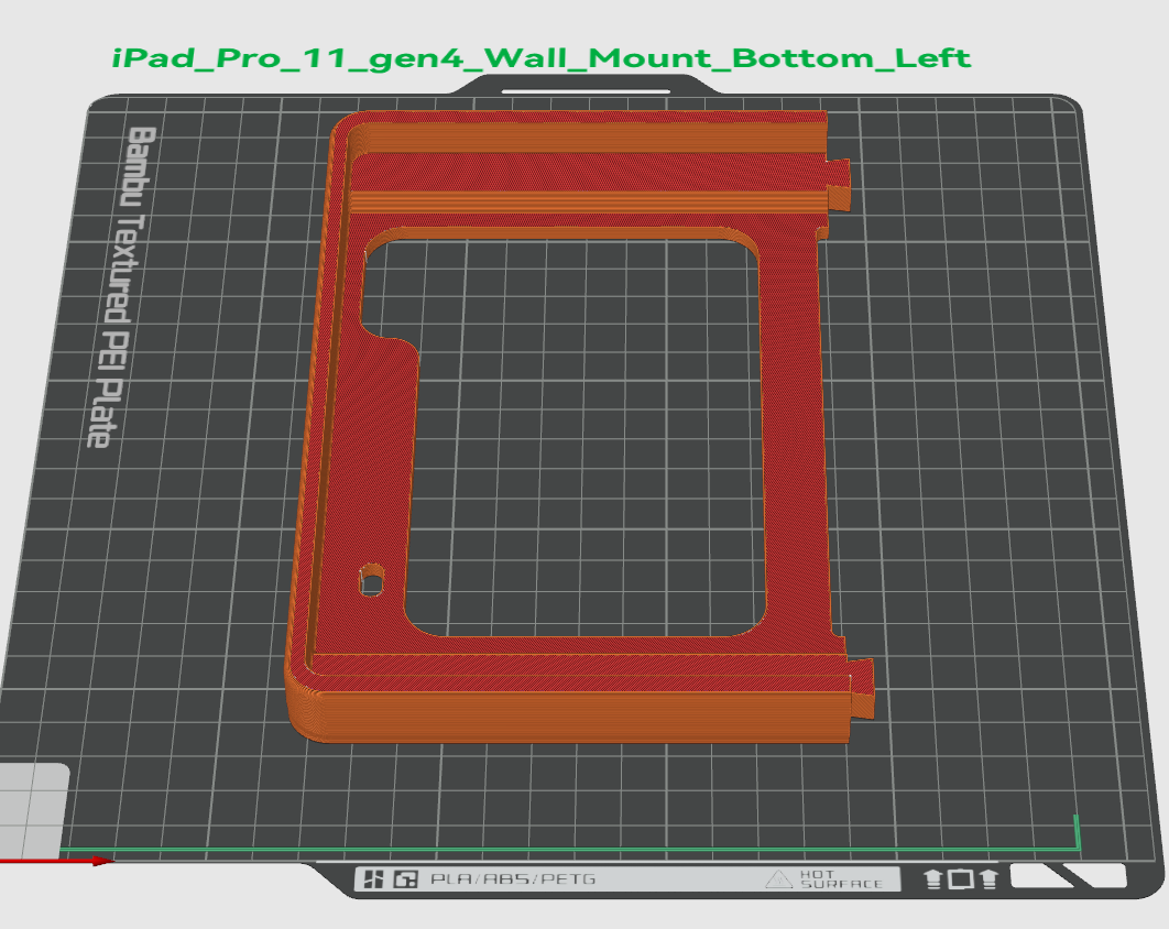 Miniatura 9 do modelo 3D iPad Wall Mount