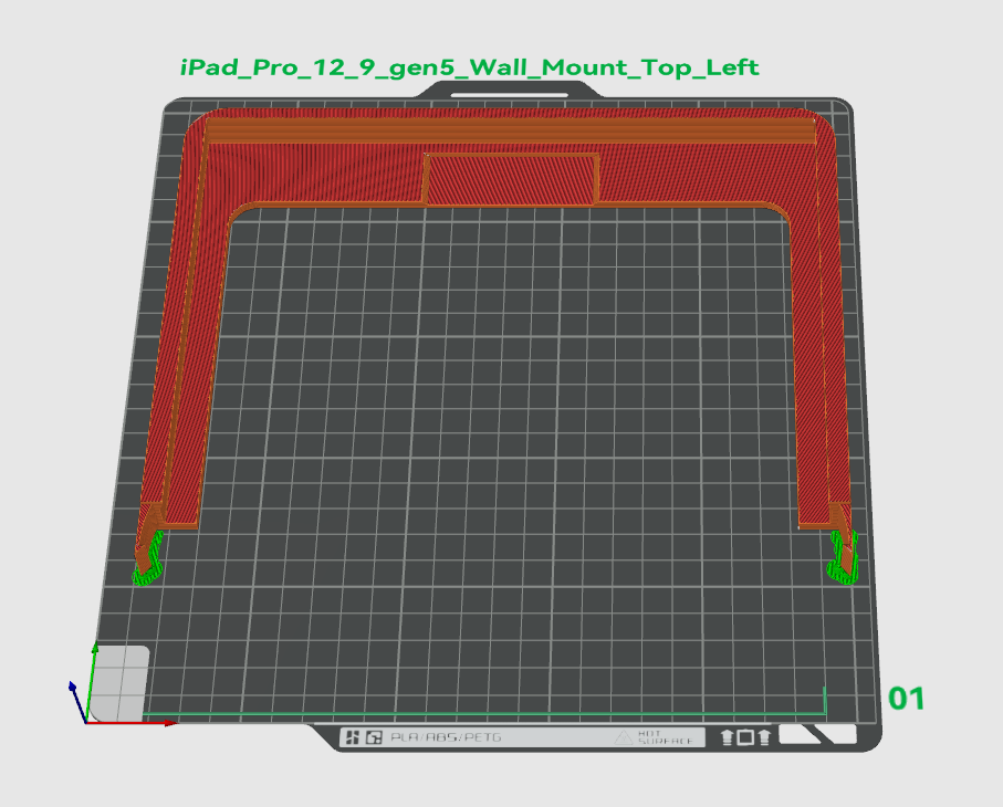 Miniatura 10 do modelo 3D iPad Wall Mount