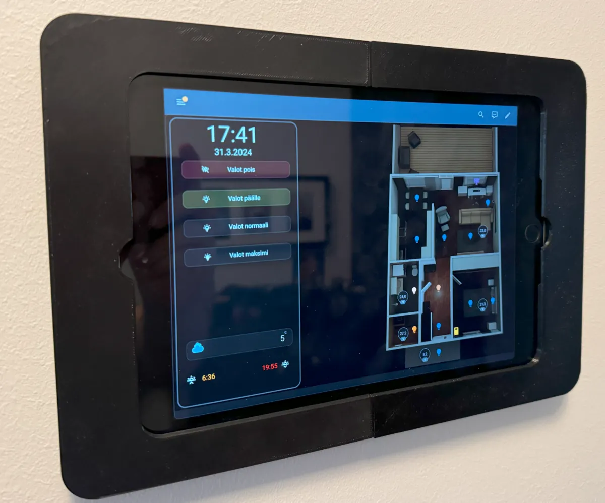 Support mural pour iPad