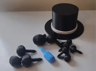 DIY Snow Man Parts