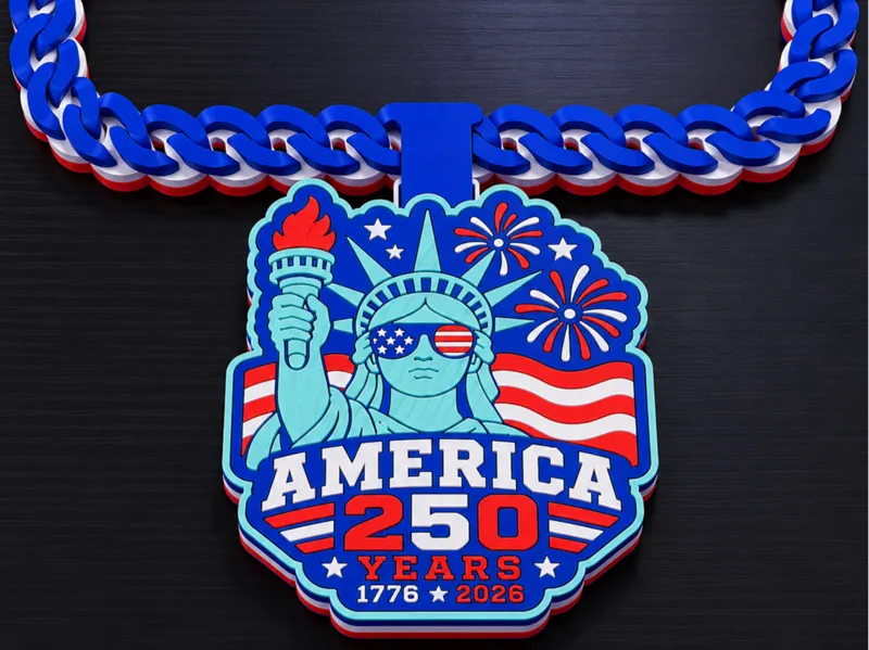 Lady Liberty 250 Year Hype Chain