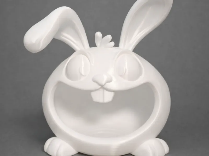 easter bunny bowl