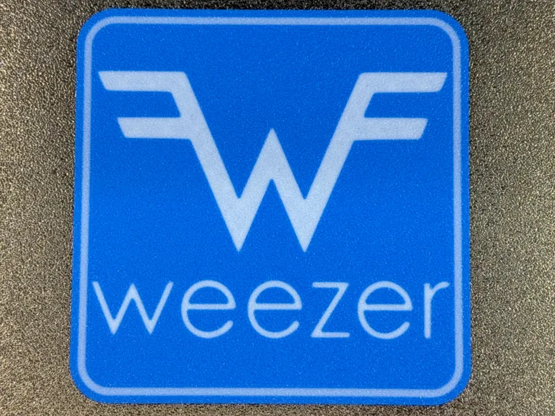 Weezer Coaster