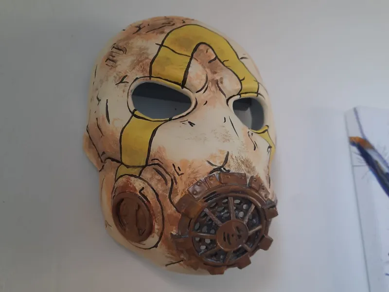 Psycho mask wall mount bracket