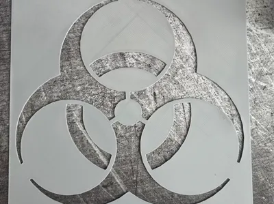 BIOHAZARD Logo Template
