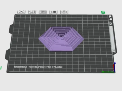 Small Hexagon Fidget