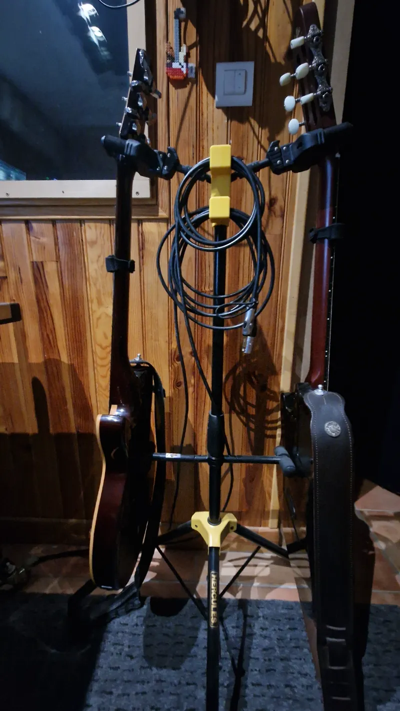 Audio Cable support  for Hercule Guitar stand