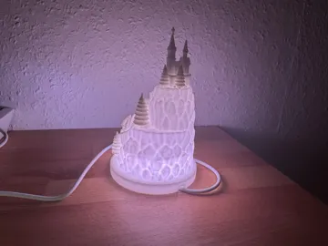 Accesorio para impresora 3D: Winter/Märchen-Berg mit Schloss — vista de referencia 5