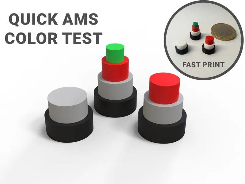 Quick AMS Color Test Print (multicolor 2 - 3 - 4)