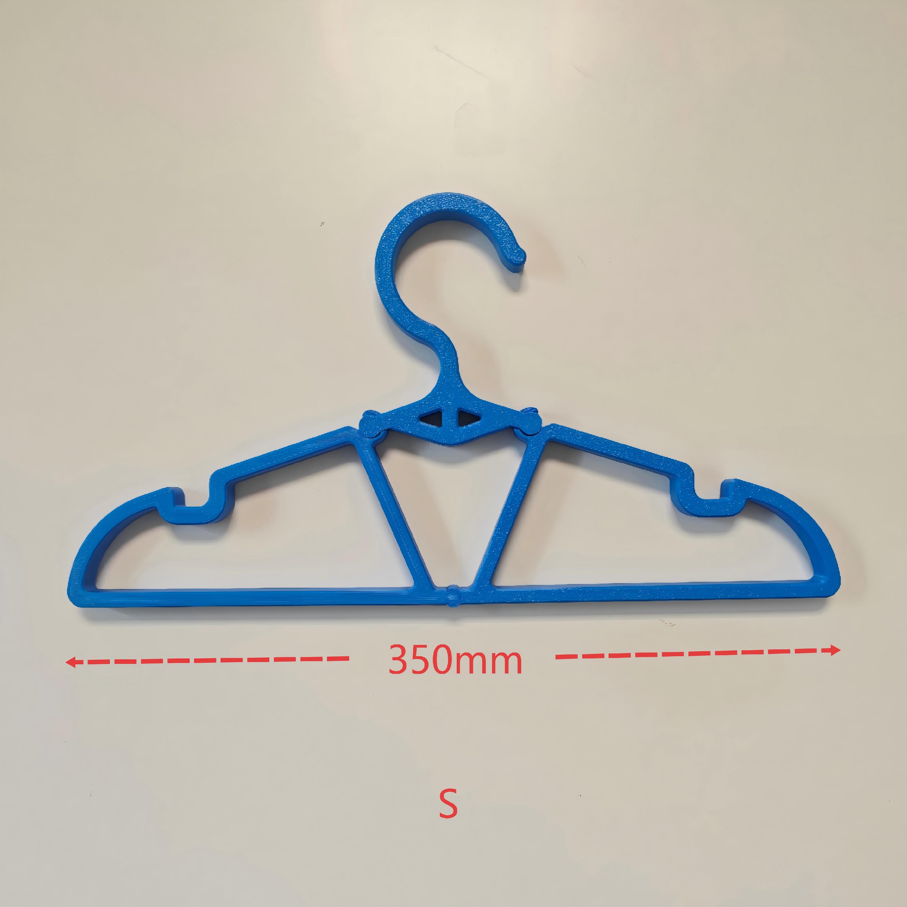 Miniatura 2 do modelo 3D 衣架(全尺寸)-非常坚固