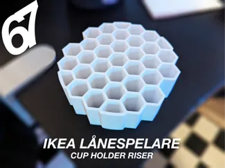 Ikea LÅNESPELARE Cup Holder Riser