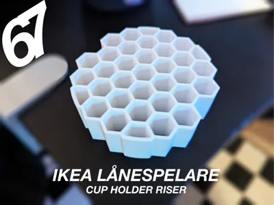 Ikea LÅNESPELARE Cup Holder Riser