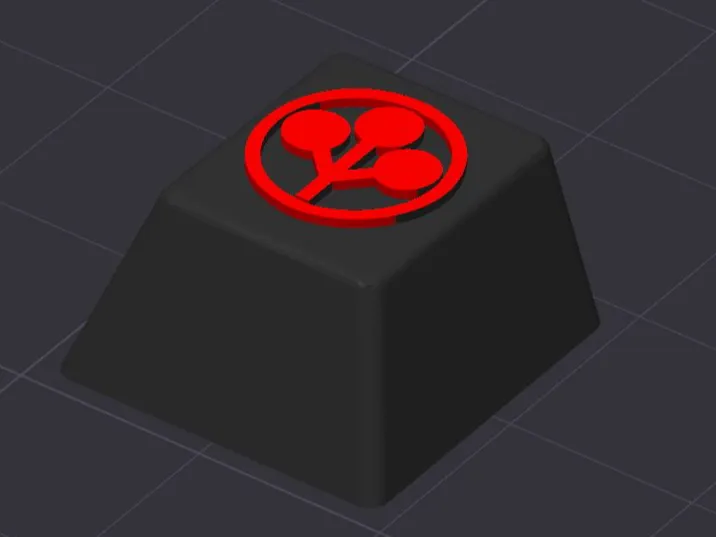 Arasaka Keycap Cherry Profile Cyberpunk 2077