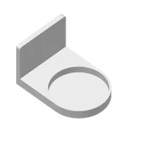Support Nendoroid pour panneau IKEA Skadis (base 60 mm) — photo 3