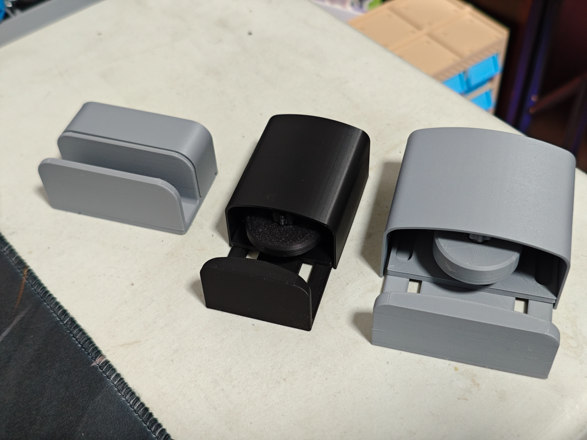 Miniatura 1 do modelo 3D 12-45mm可调自动门玻璃门移门止摆器