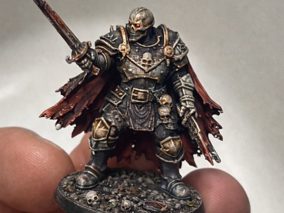 figurine DND squelette 14 32mm