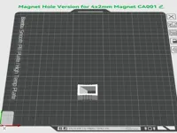 Magnet Hole Version (4x4x2mm CA001)