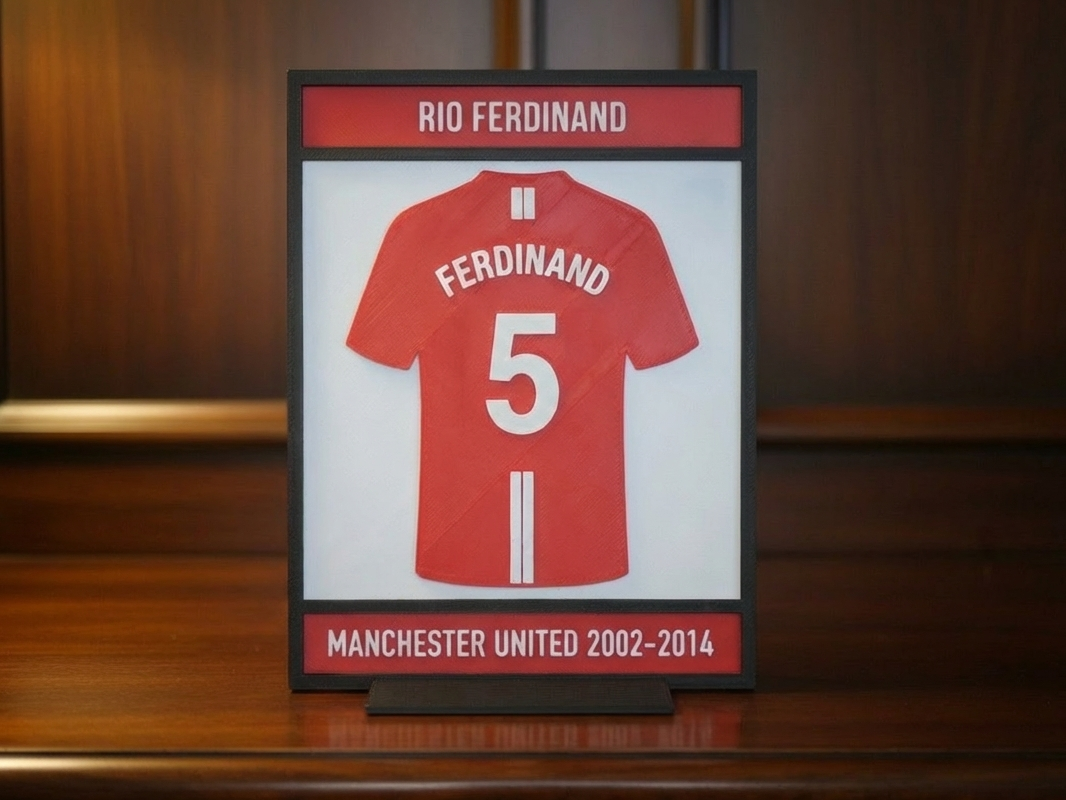 Ferdinand - Man United - Football Jersey Display