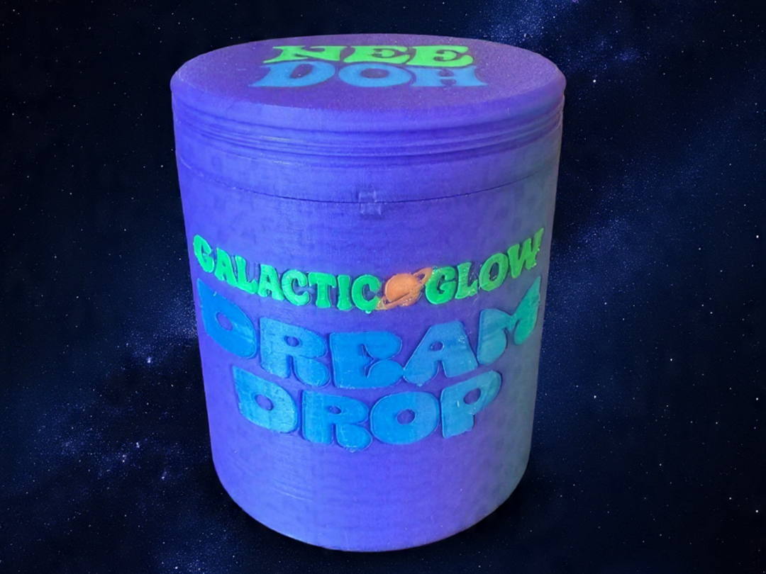 NeeDoh Dream Drop/Galactic Dream Drop container