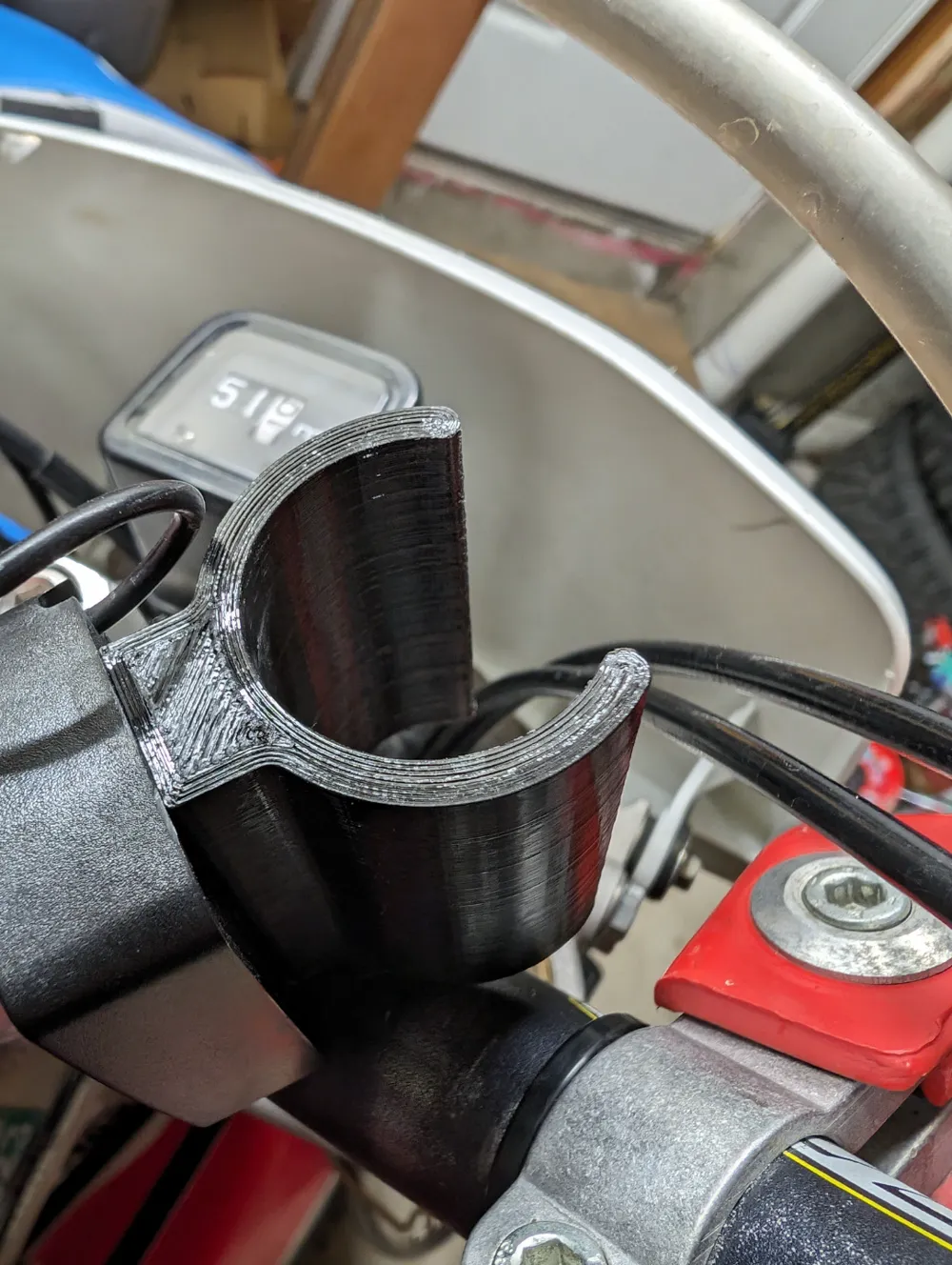 Tusk Hour Meter Handlebar Mount by dhansen105 MakerWorld