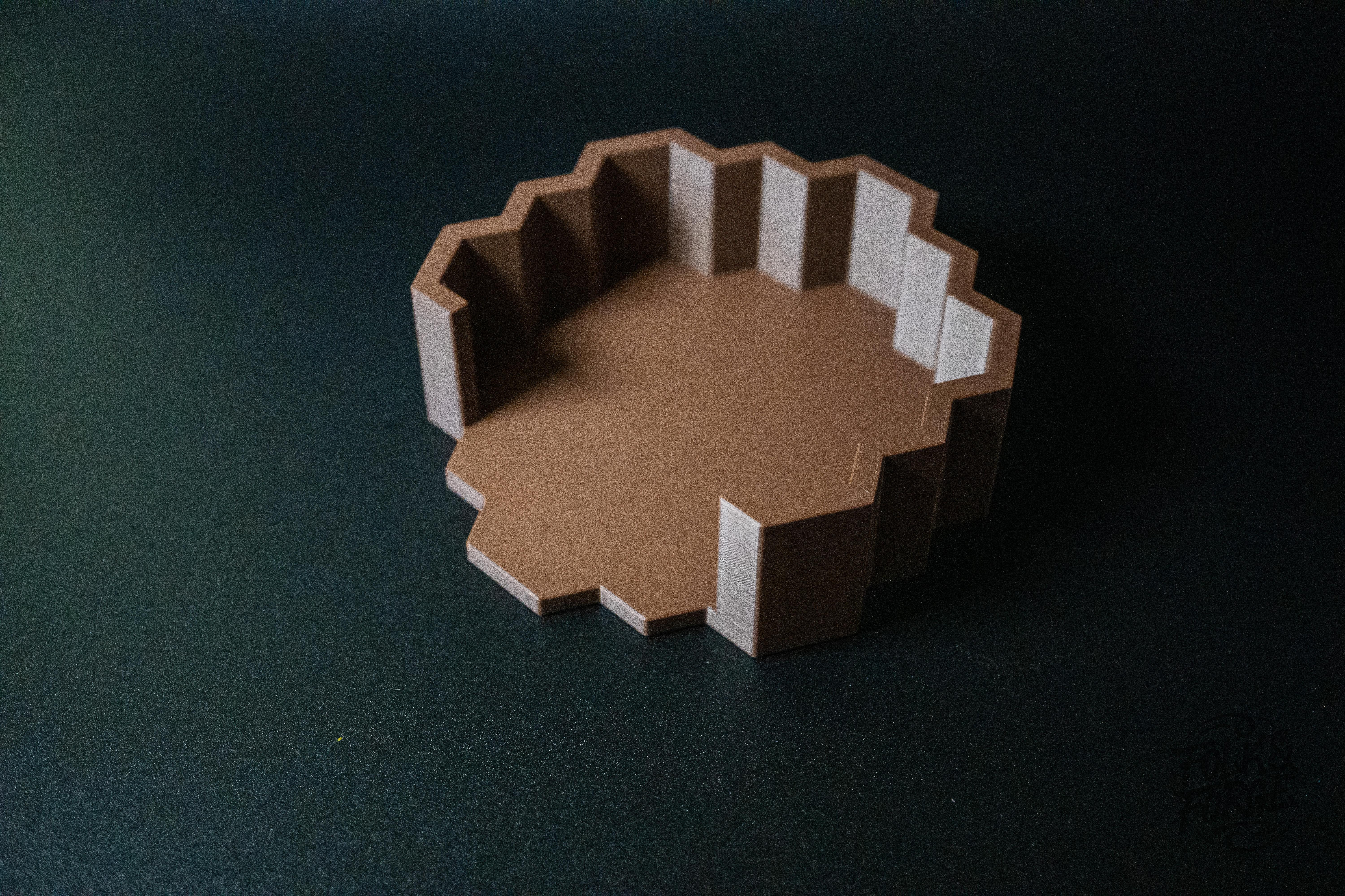 Miniatura 3 do modelo 3D Honeycomb Coasters, Stackable Hive Holder 