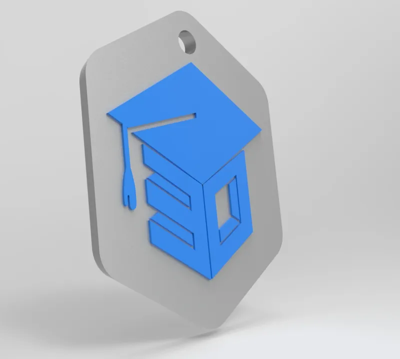 3D Druck Akademie - Schlüsselanhänger - Keychain
