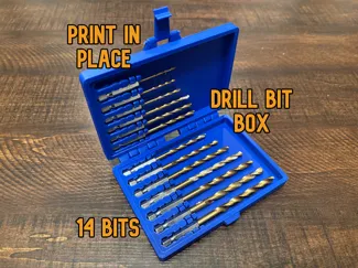 Hex Drill Bit Box Print In Place