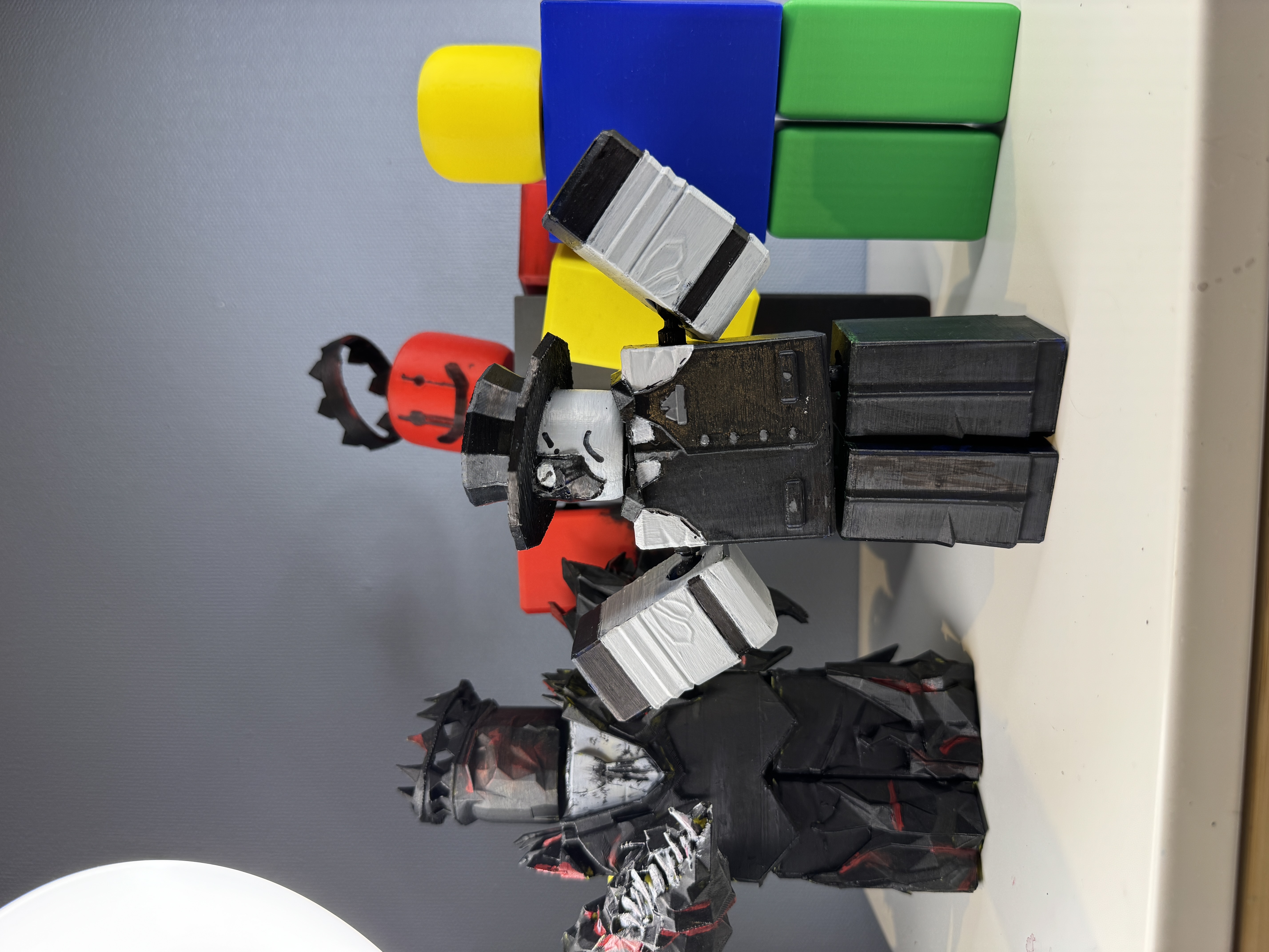 3Dプリント Roblox Artful Forsaken / Die of Death 可動式 - 無料3D