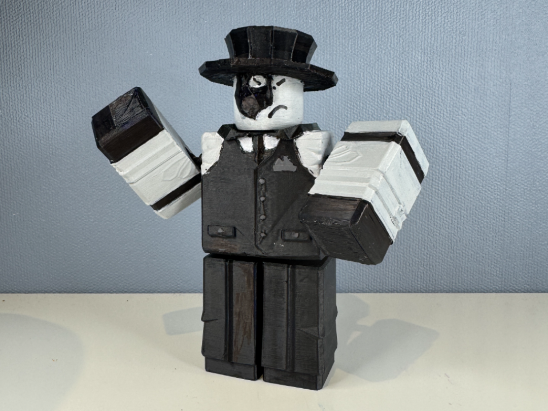 3Dプリント Roblox Artful Forsaken / Die of Death 可動式 - 無料3D