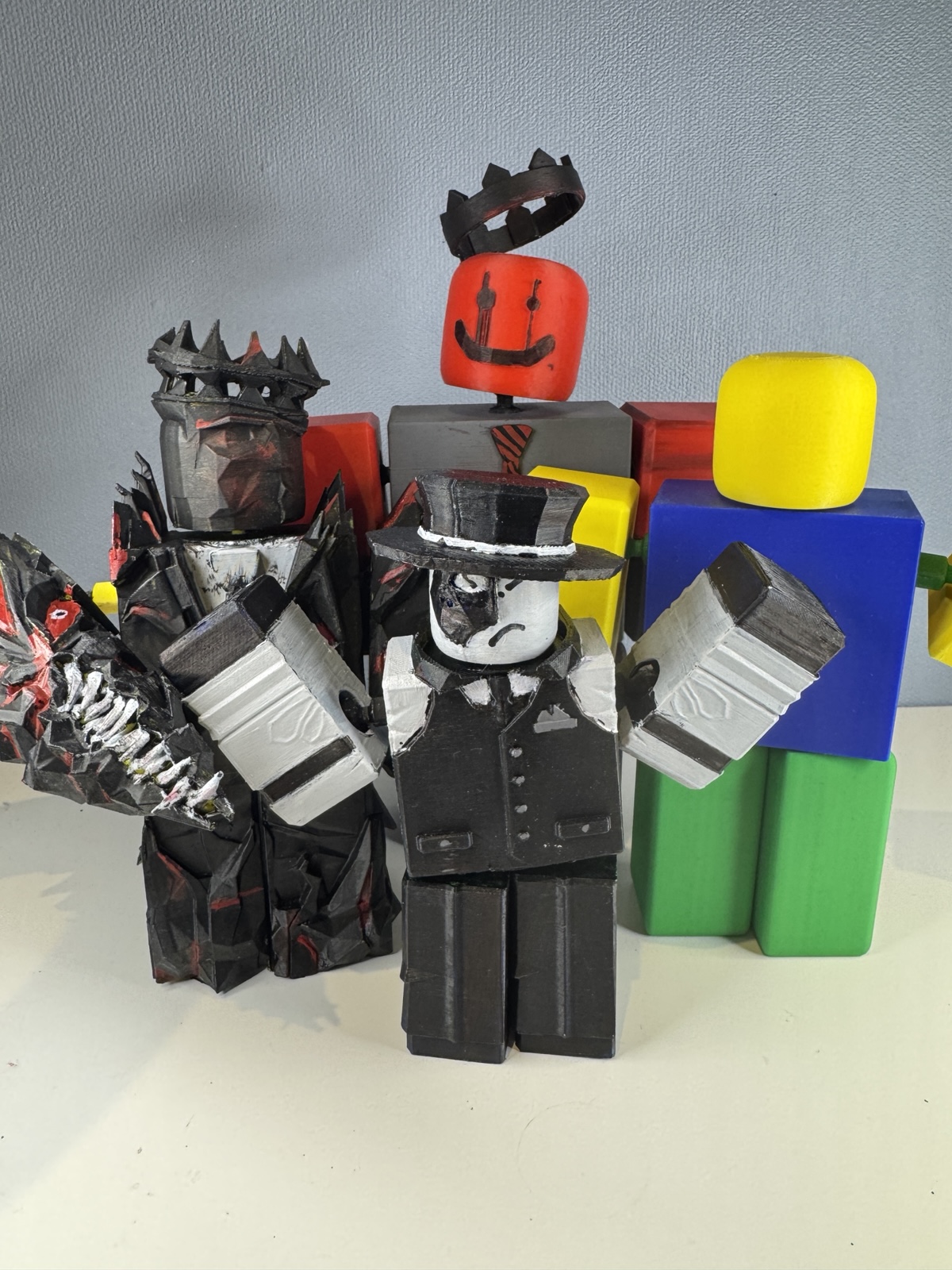 3Dプリント Roblox Artful Forsaken / Die of Death 可動式 - 無料3D