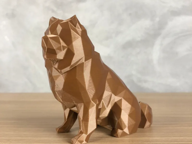 Chow Chow Low Poly