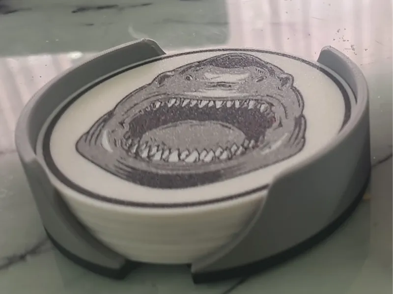 Posavasos Tiburon
