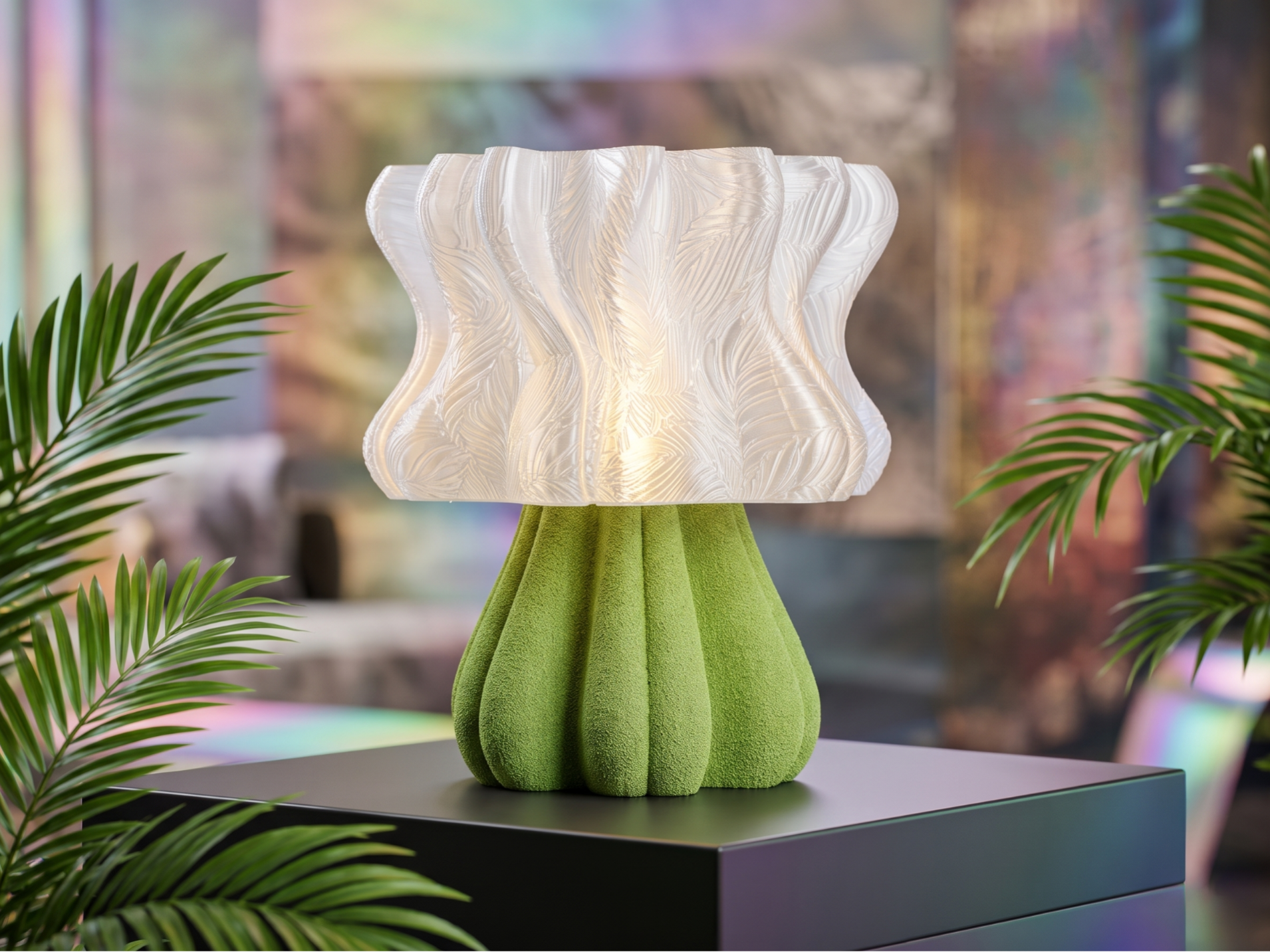 MoriPop Table Lamp –Playful Organic E27/MH001 Lamp - 1
