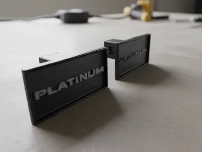 F150 platinum hitch cover