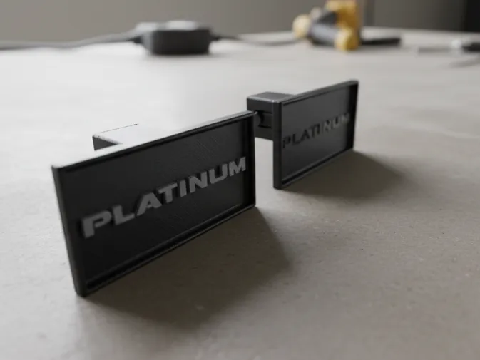F150 platinum hitch cover
