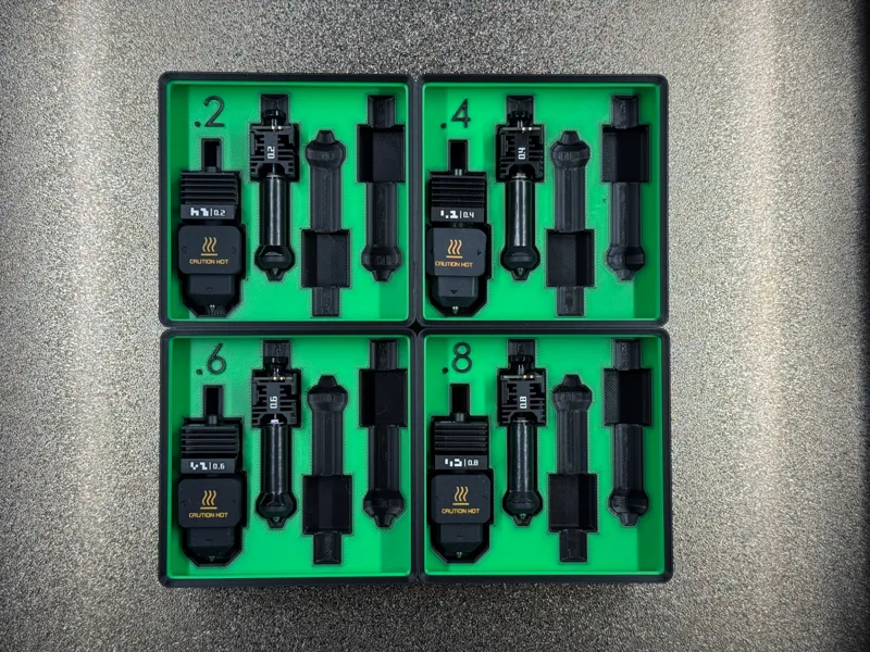 H2C Nozzle Gridfinity Trays