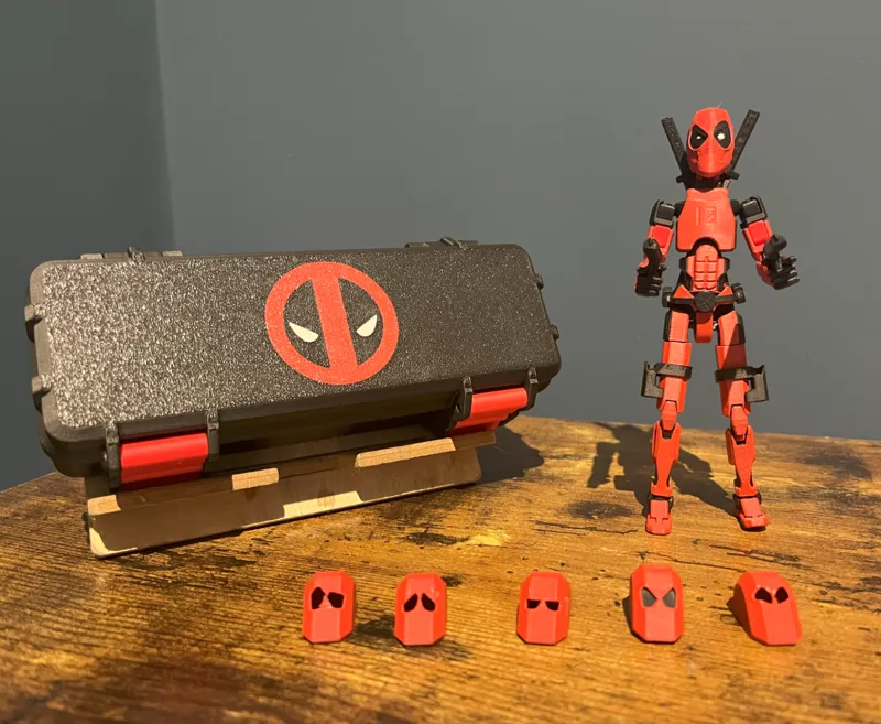 Dummy 13 - Rugged Storage Box - Deadpool