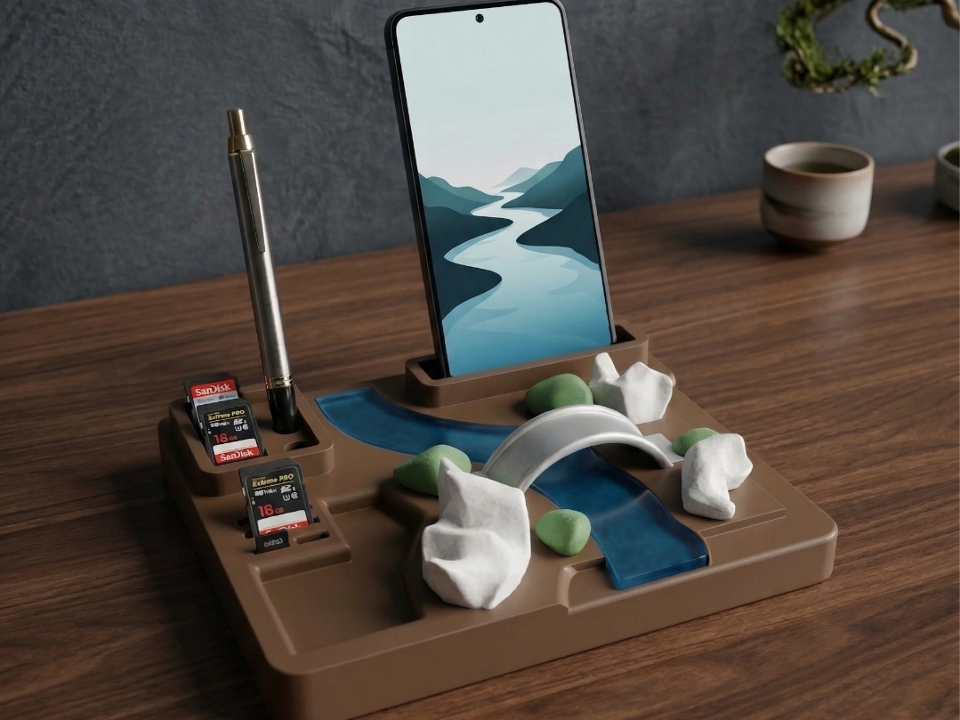 Zen Desk Garden Organizer (No-AMS Multi-Color)